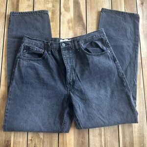 KanCan Washed Black Straight Jeans